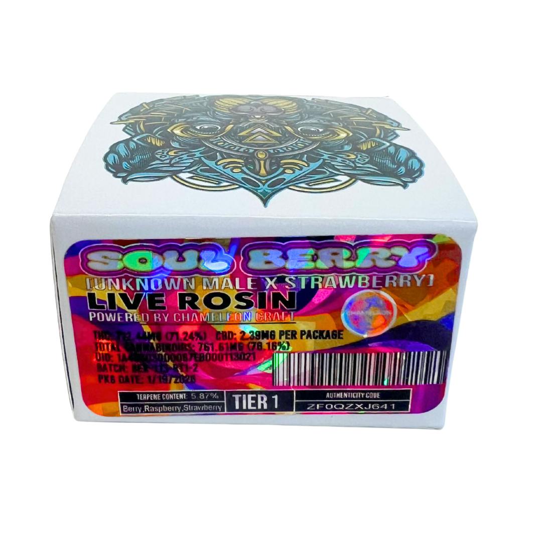 SOUL BERRY LIVE ROSIN TIER 1