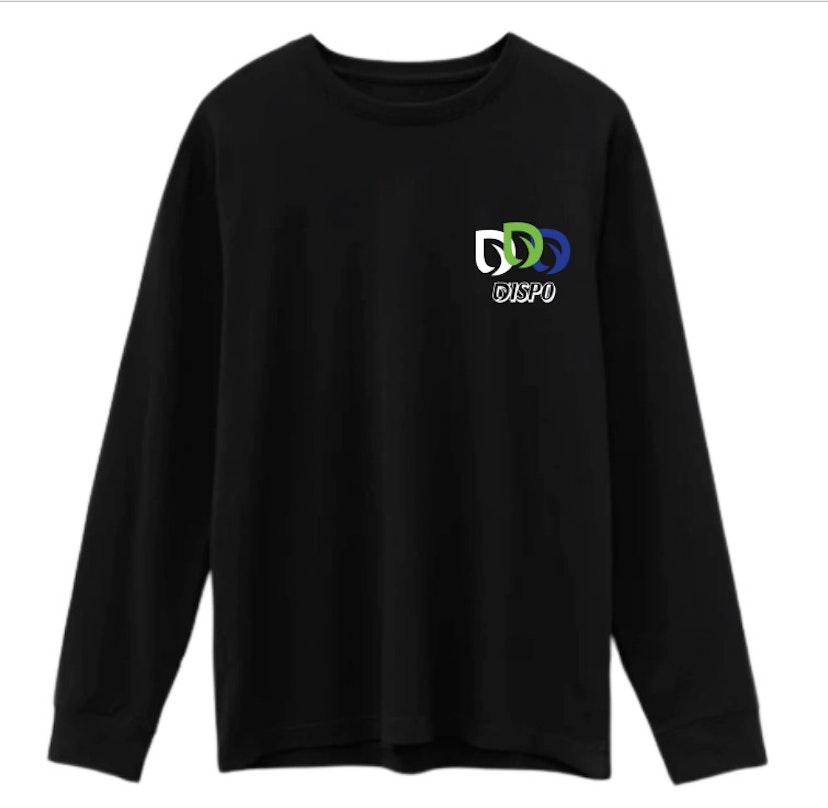 Dispo - Graphic Tee - Three Color L/S - BLK