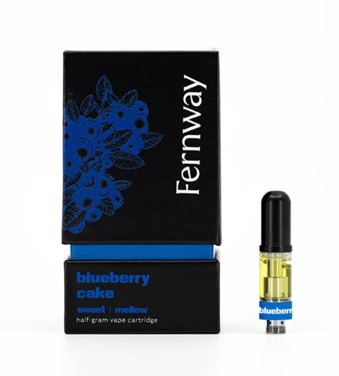 Fernway Blueberry Cake Vape Cartridge • Ethos Cannabis