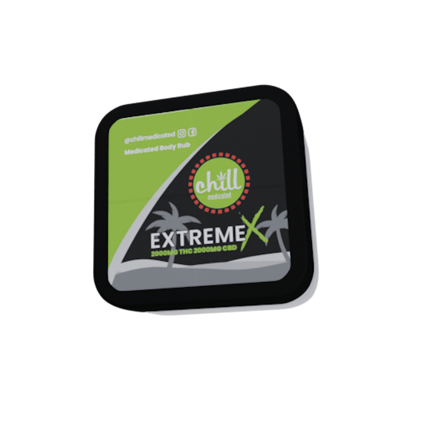Chill Medicated | Extreme X To Go Body Rub 1:1