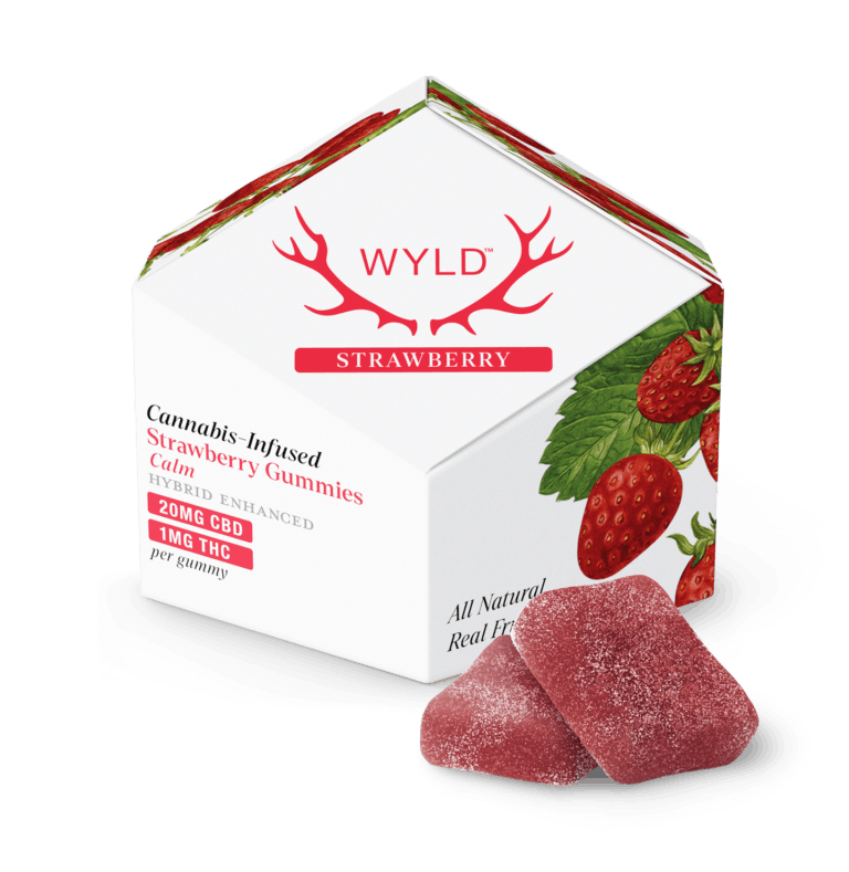 image of Strawberry “Calm” 20:1 | 10mg Gummies (1mg/10ct)