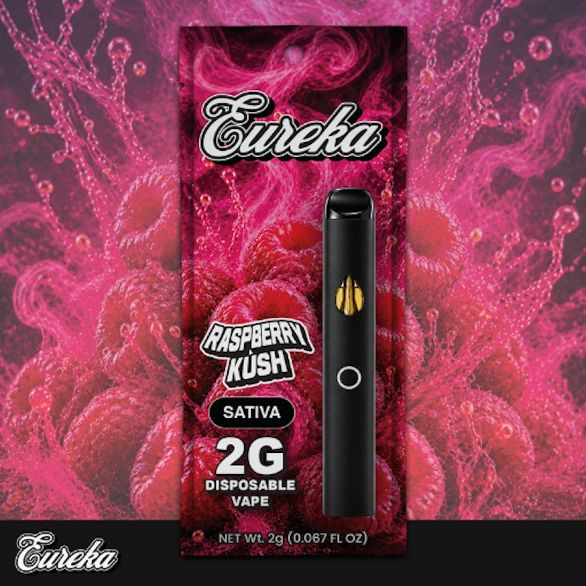 Eureka | 2g Disposable | Raspberry Kush