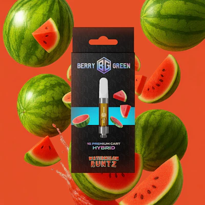 Berry Green - 1g Cart - Watermelon Runtz