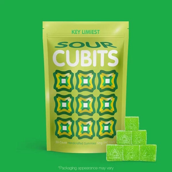 Sour Key Limiest | 100mg | Gummies | Cubits
