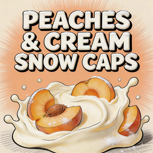 DELI Infused - Peaches & Cream Snow Caps