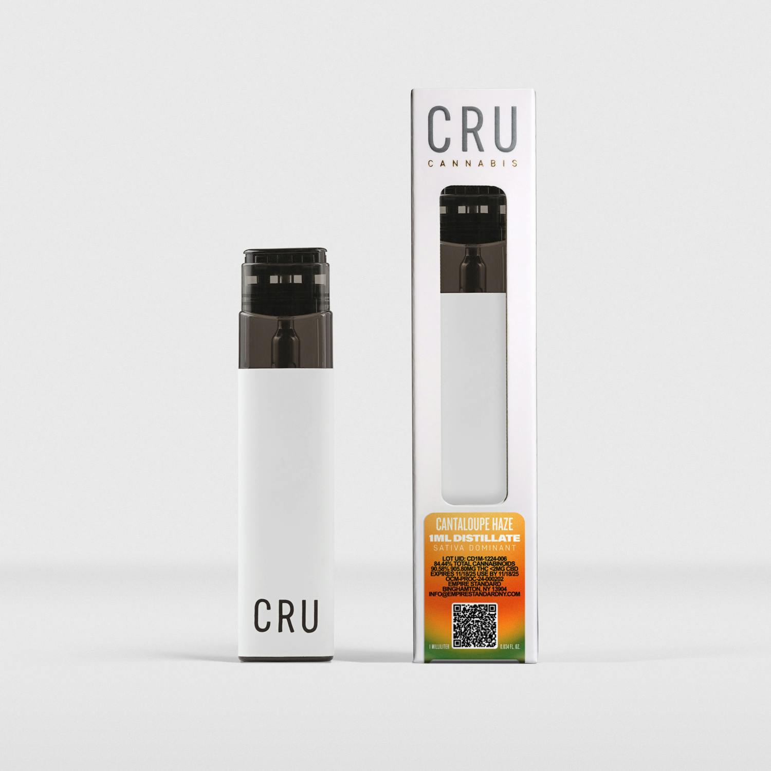 CRU - Cantaloupe Haze Disposable Distillate Vape - 1g
