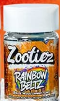 Zooties | Rainbow Beltz | 2.5G (5 x 0.5G) Diamond Infused Pre-Rolls