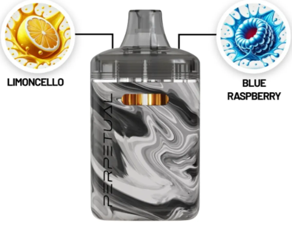 Perpetual Limoncello & Blue Raspberry 2g Duo Disposable 2g Vaporizers