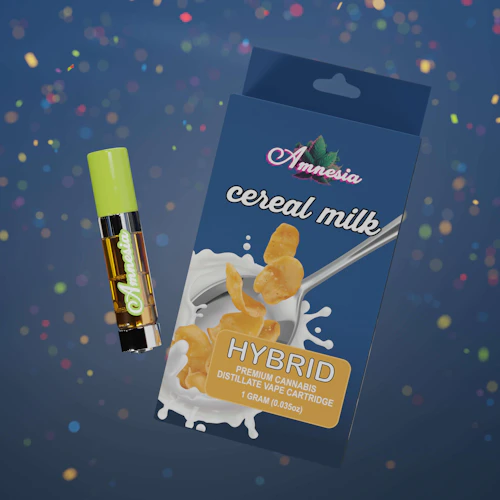 Amnesia - 1g Cart - Cereal Milk