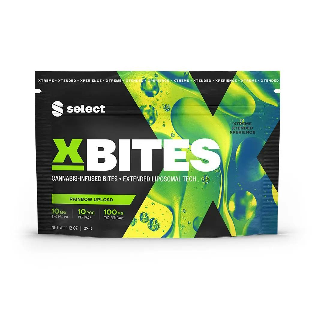 Photo of Rainbow Upload ​X Bites 10-pack | 100mg