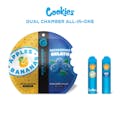 Cookies: Apples & Bananas X Huckleberry Gelato - Dual Chamber Disposable Cartridge