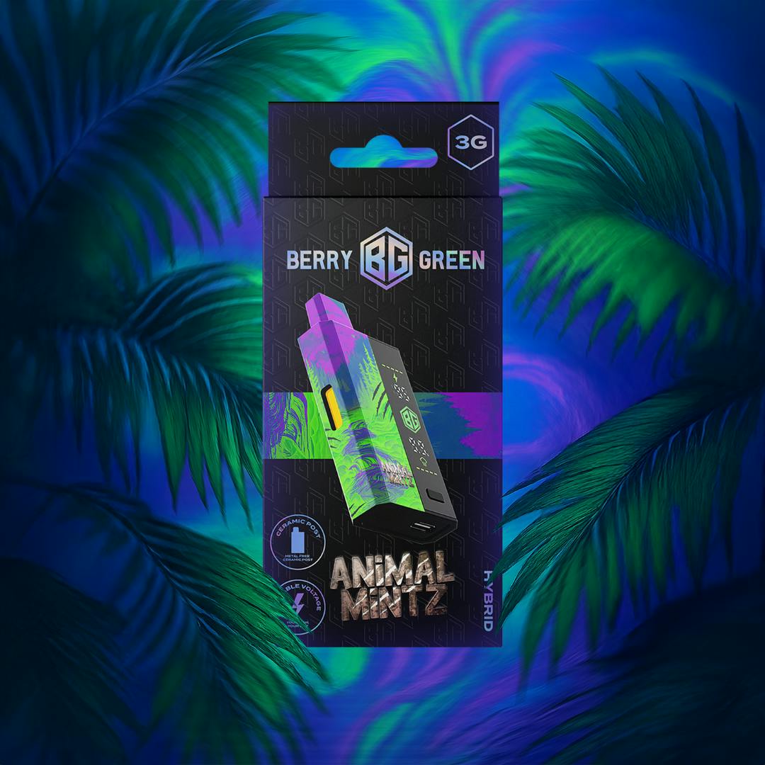 BOGO Berry Green 3g Disposables - Puff Cannabis Cannabis Store