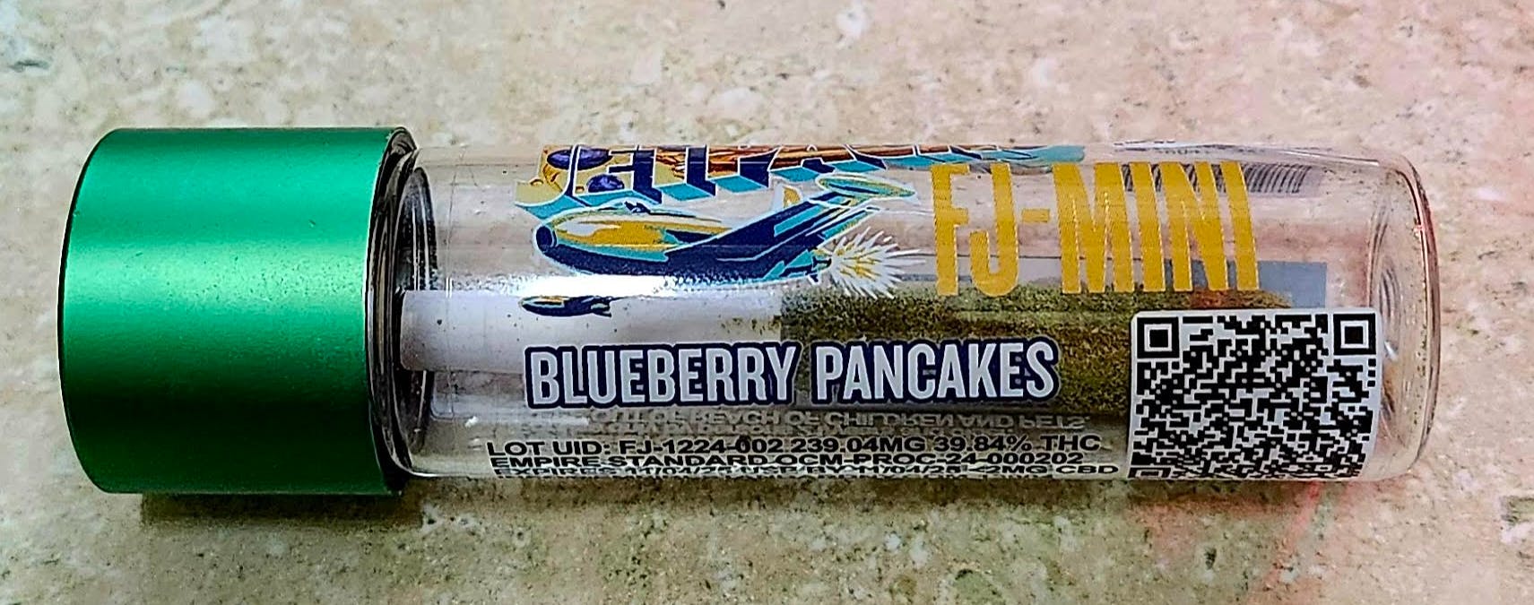 Blueberry Pancakes Infused Pre roll | Sativa | Jetpacks