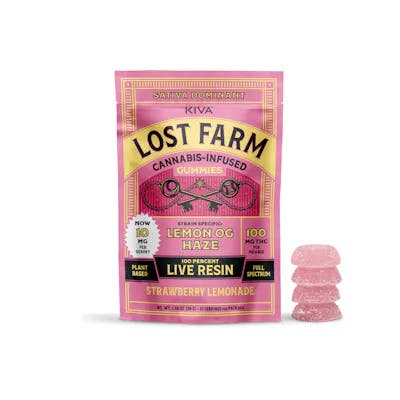 Product: Resin Gummy | Strawberry Lemonade X Lemon OG Haze [10pk]