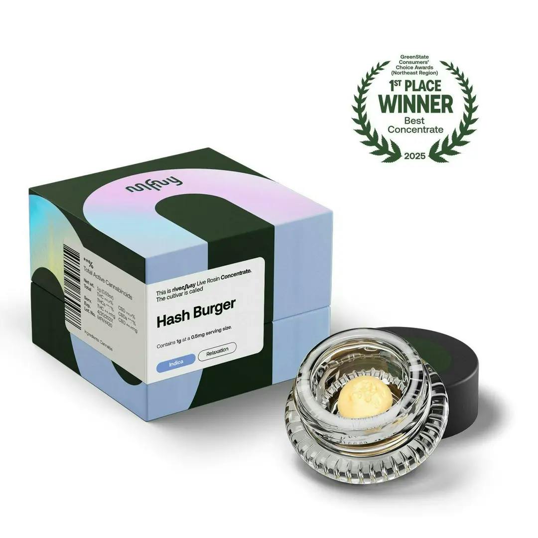 MFNY | Hash Burger | Live Rosin Badder | Concentrate | 1g