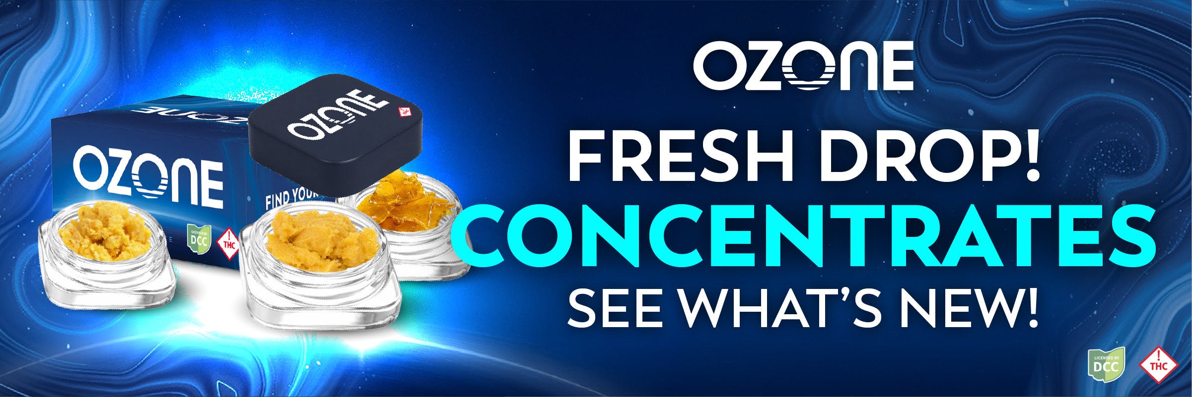Ozone Concentrates: Fresh Drop, New Products, Find your Zone
