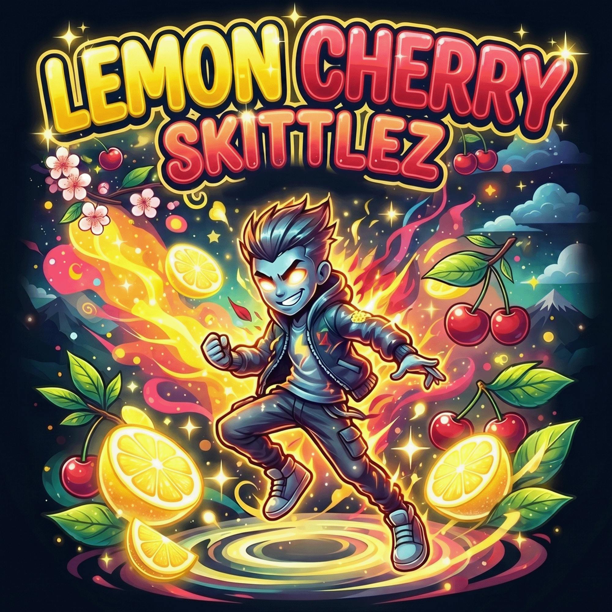 DELI - 7 Point Leaf - Lemon Cherry Skittlez