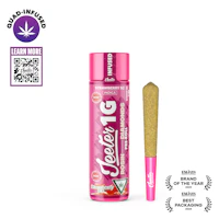 Jeeter - 1g Quad Infused Preroll - Strawberry Shortcake - product image at King of Budz