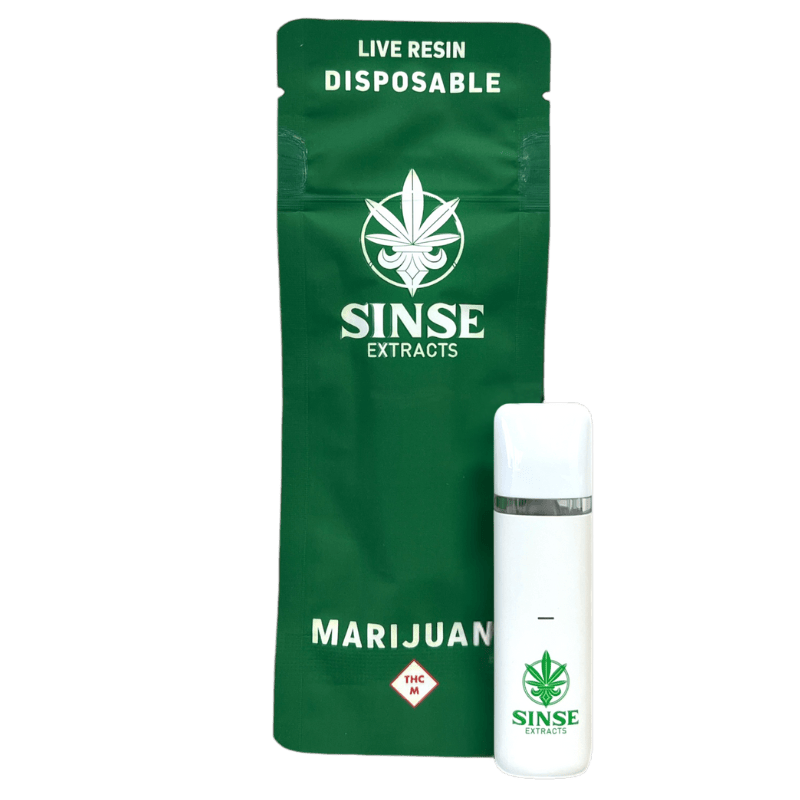 elf bar vape uk SINSE CANNABIS 1g Watermelon Bubblegum Juicy Distillate Disposable main image 1
