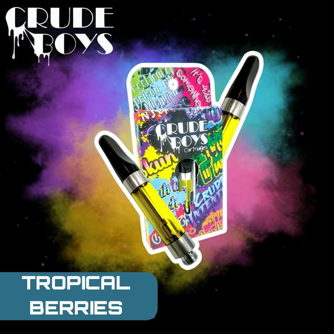 Product: Crude Boys | Tropical Berries | Distillate Cartridge