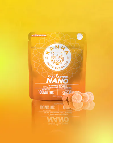 Tangerine Twist Nano Gummies 10-pack-active