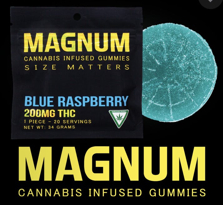 Product: Magnum | Gummies - 200mg - Blue Raspberry