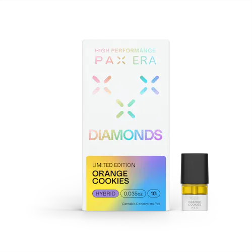 PAX Orange Cookies Liquid Diamonds PAX Pod 1000mg-active