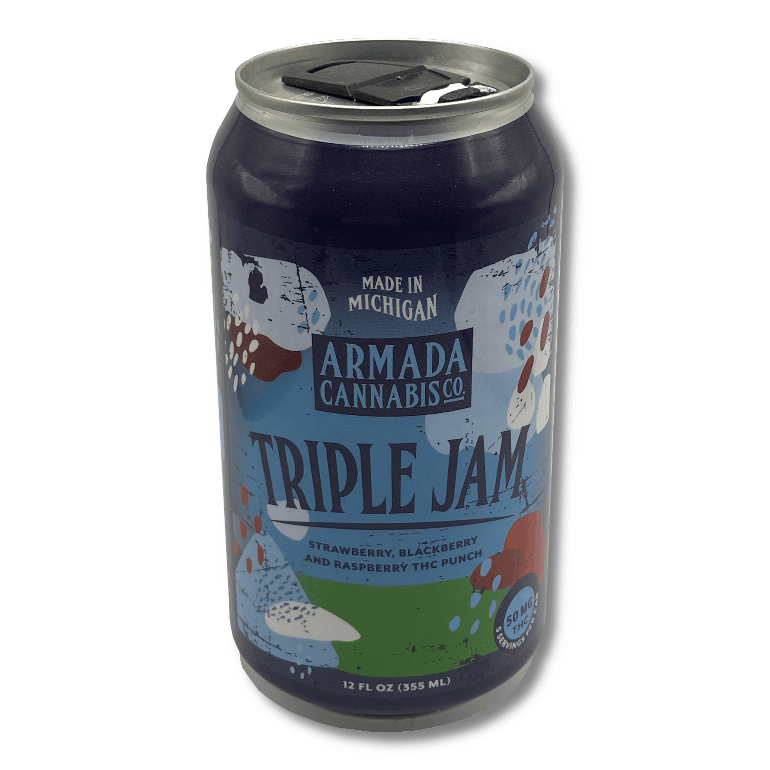 Product: Armada | Infused Cider (Single Can) - 50mg - Triple Jam