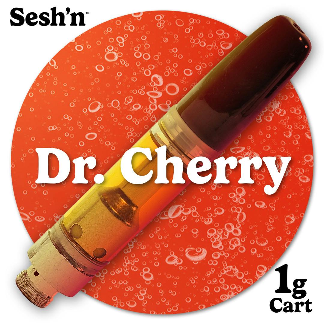 Sesh'n - Vape Cart 1g - Dr. Cherry