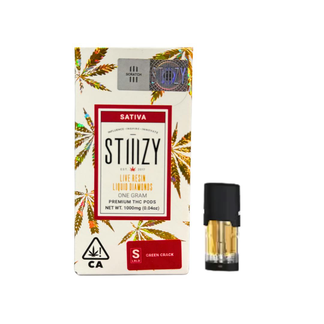 GREEN CRACK LIVE RESIN LIQUID DIAMONDS POD-0