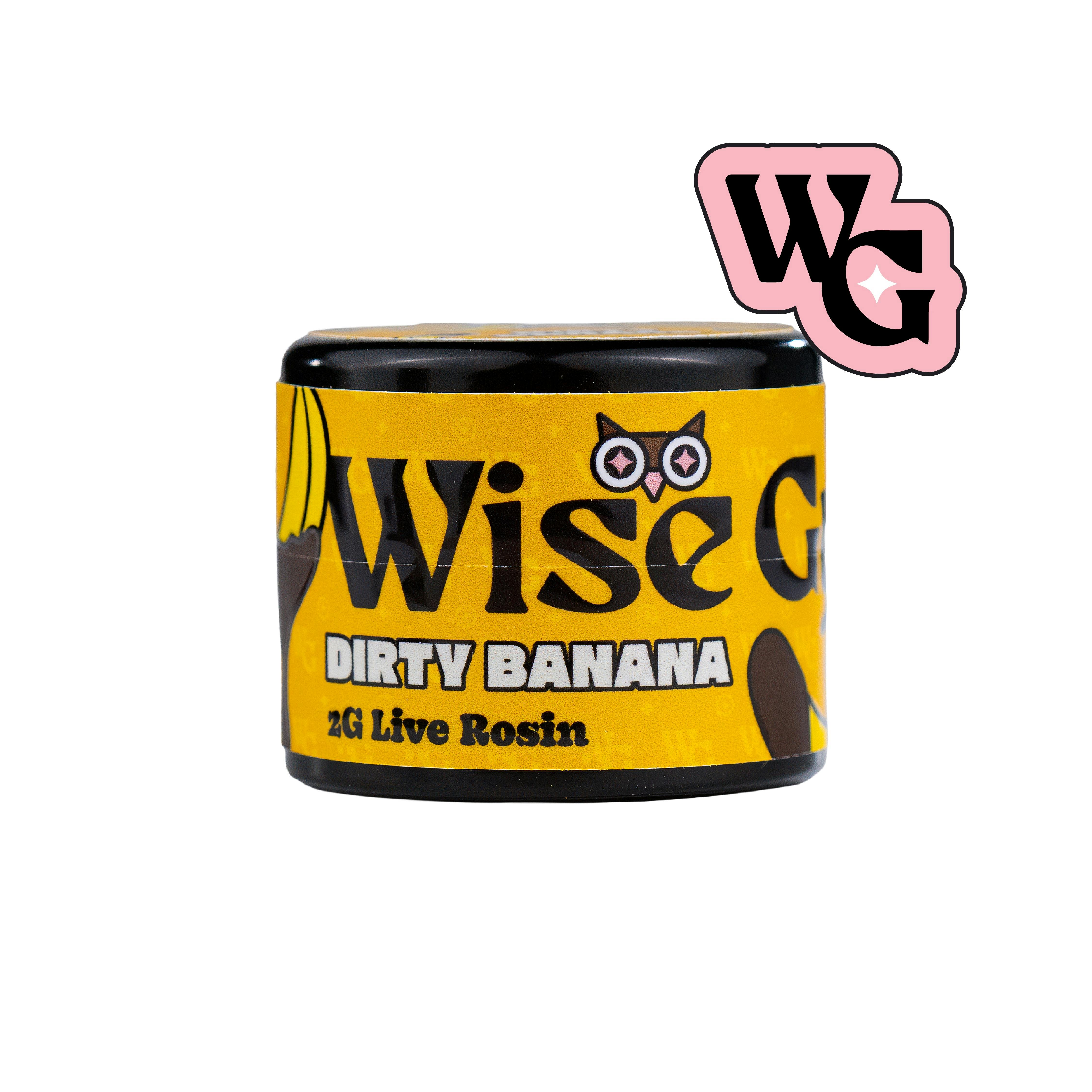 Wise Guys - 2g Live Rosin - Dirty Banana