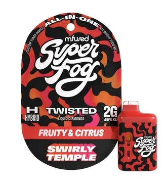 Product Disposable Super Fog Twisted Jefe Plus | Swirly Temple (H) Mfused