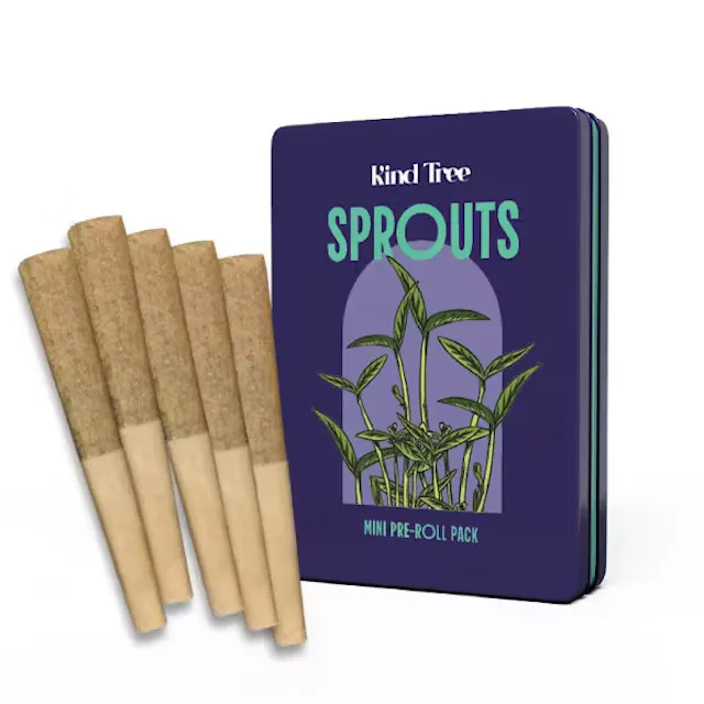 Kind Tree Pre-Roll Pack Dirty Banana 5pk/1.75g (indica, packs)