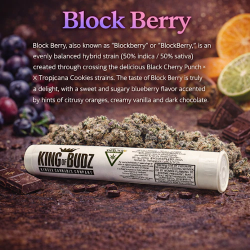 KOB - 1g Preroll - Blockberry