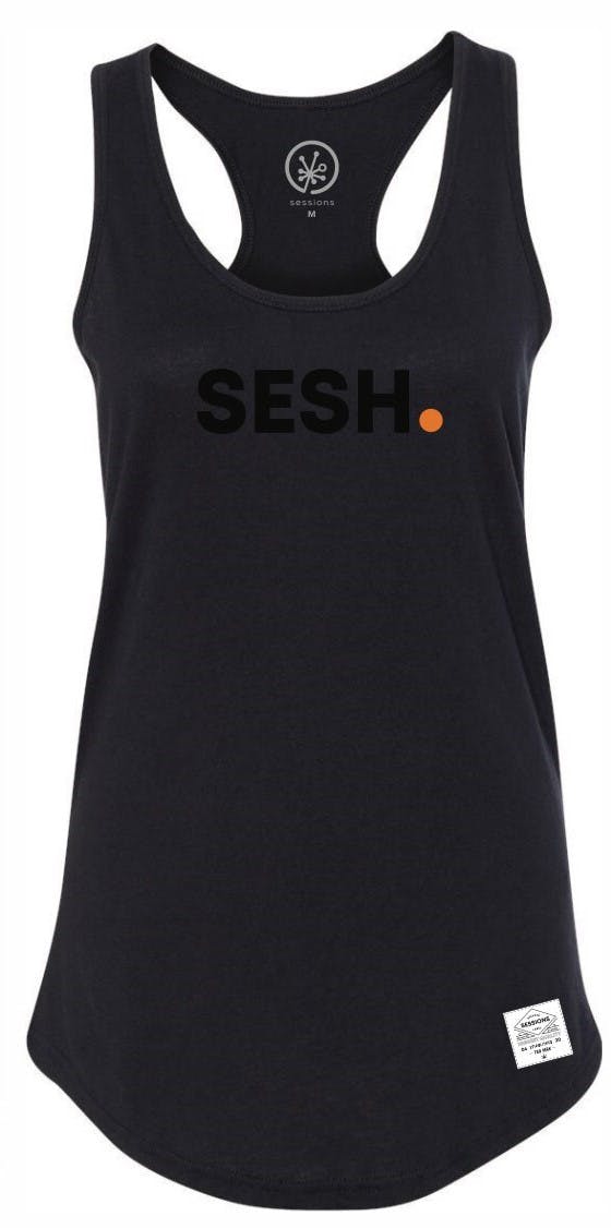 Sesh logo womens tank - large-0
