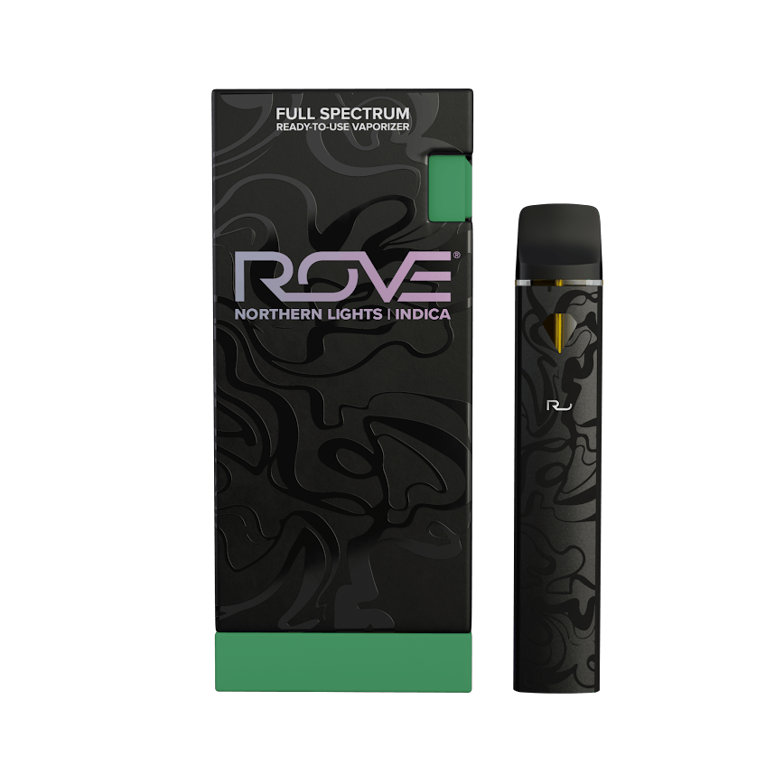 Photo of Rove | Northern Lights | Melted Diamond Live Resin Vaporizer | 1.0g (Ready-To-Use)
