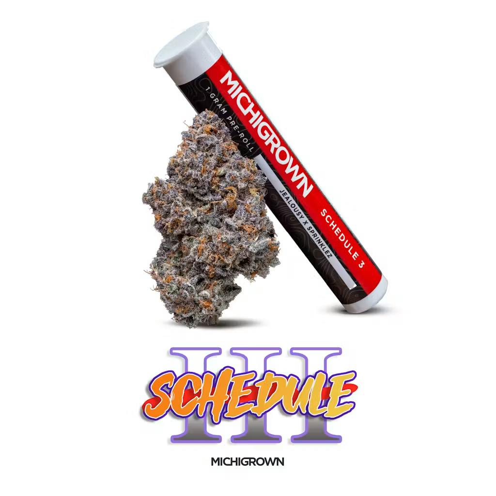 Michigrown - Preroll - (1g) - **SCHEDULE 3**