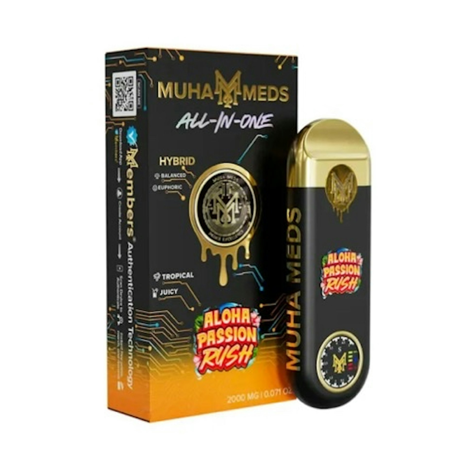 Muha Meds AIO - Aloha Passion Rush Disposable