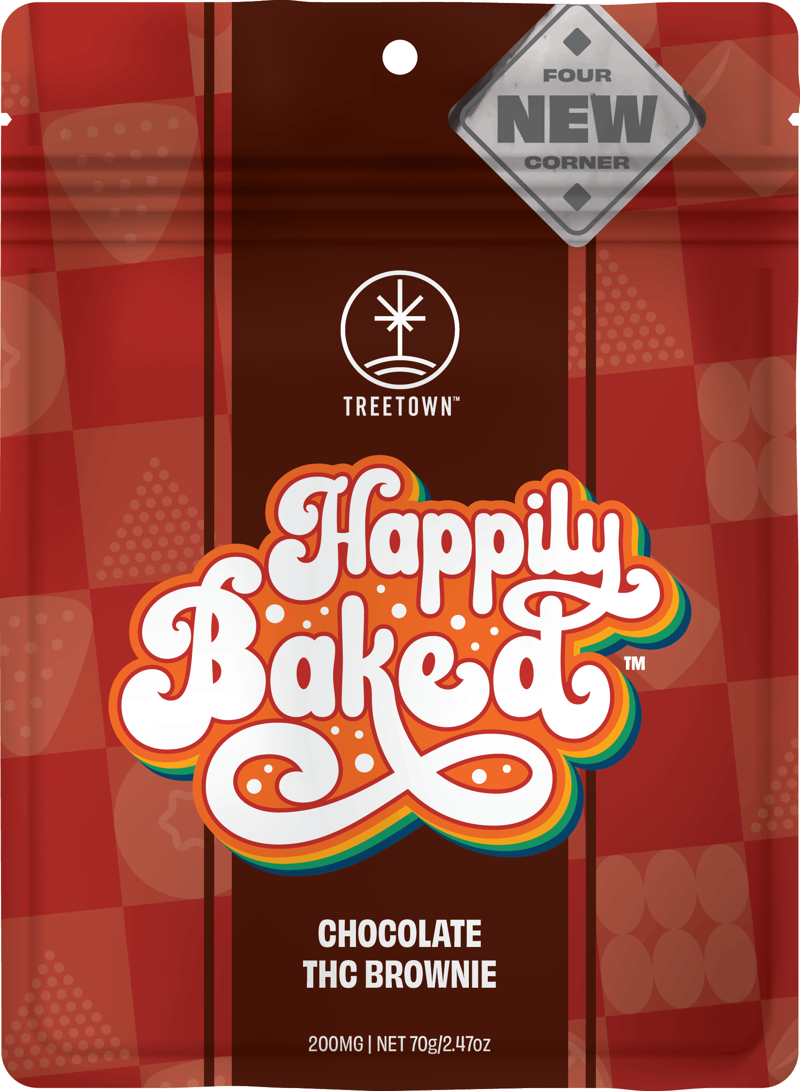 Product: Big 4 Corner Brownie | 200mg | TreeTown