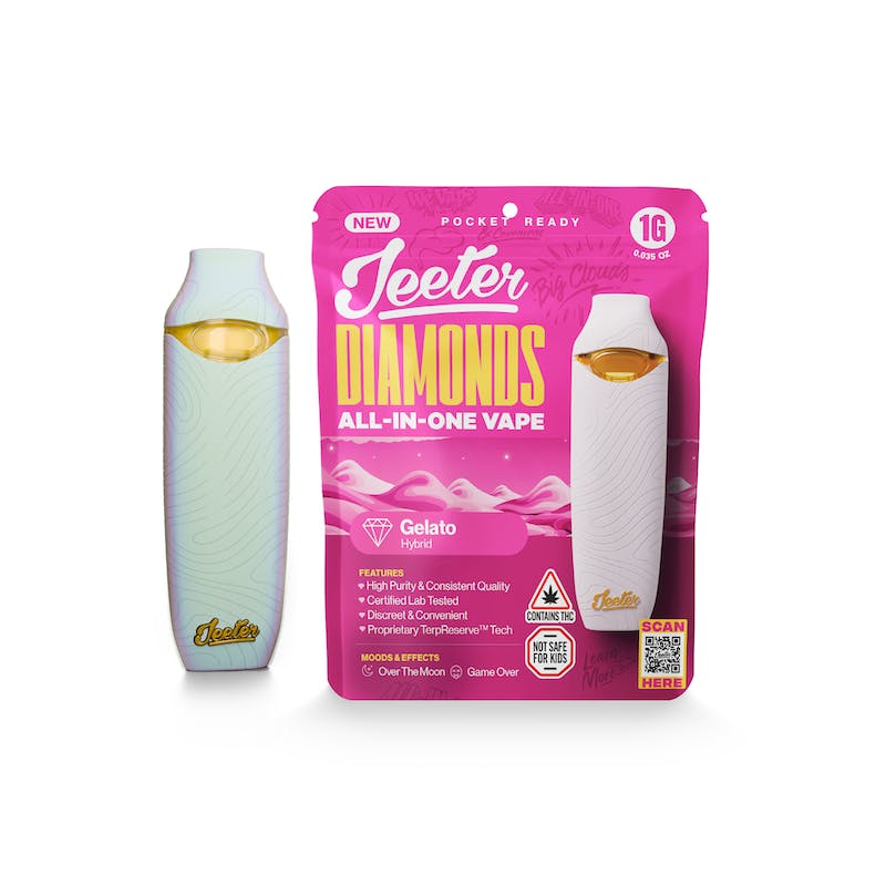 Product Jeeter - Gelato Liquid Diamonds Disposable Vape (1g)