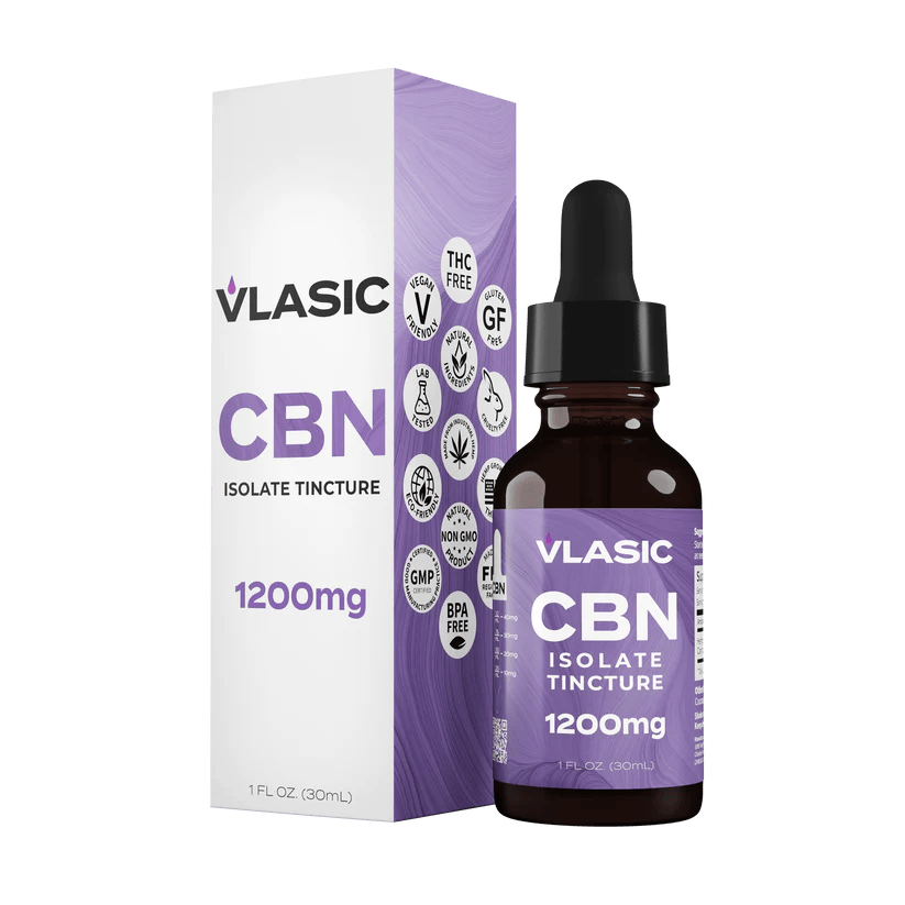 CBN Isolate Tincture | 1200mg by Vlasic Labs | Buy Online