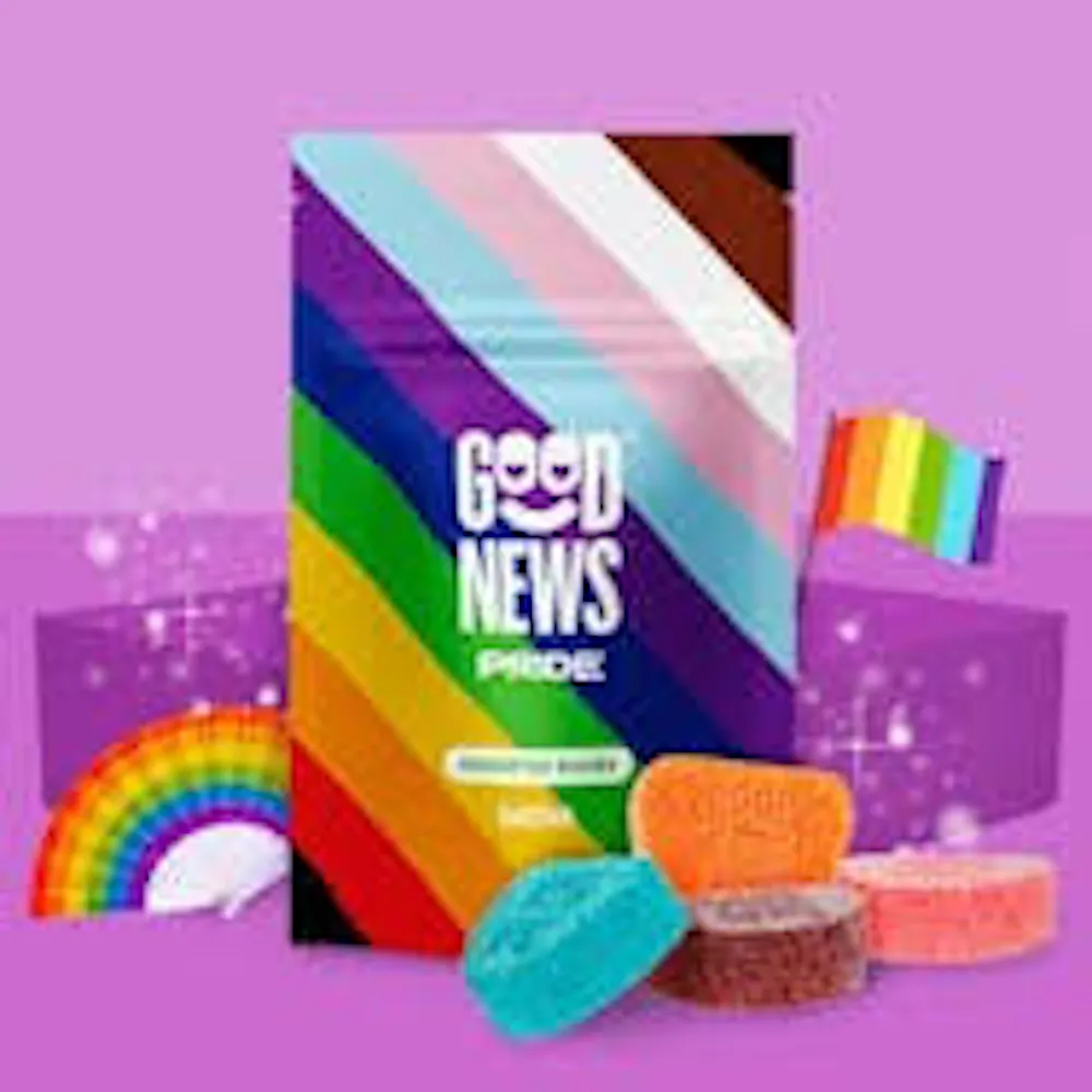 Product Good News Pride Assorted Gummies 100mg