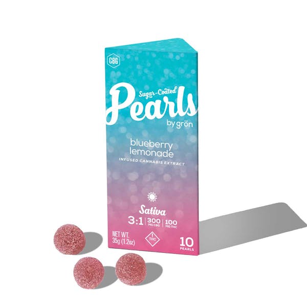 Grön Tart Cherry 10:1 CBN Pearl Gummies 25mg (I) [10pk] 10pk