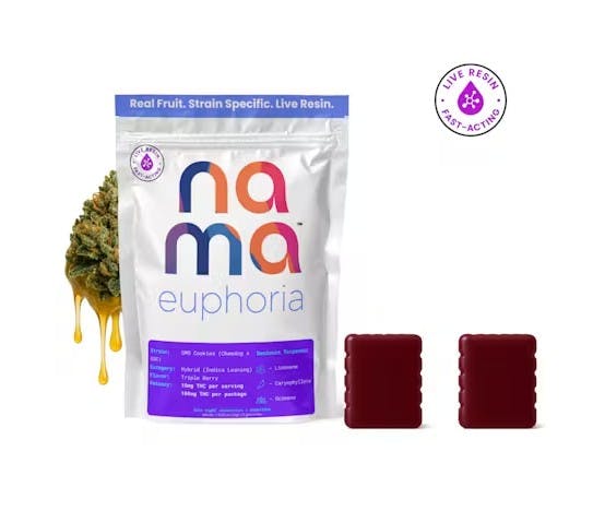 Nama Euphoria | GMO Cookies | Gummy Tin | 100mg