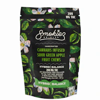 Sour Green Apple Hybrid 200mg THC Fruit Chews - product image at King of Budz