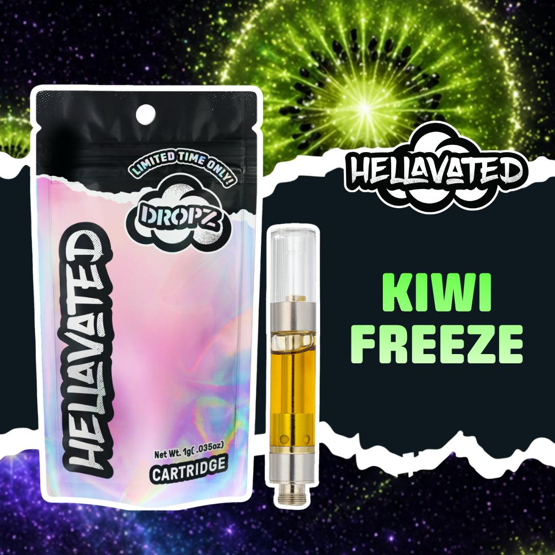 Kiwi Freeze Distillate Cartridge | 1g | Liberty (Easthampton REC)