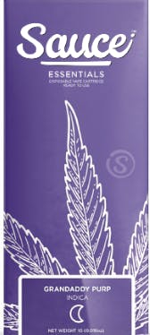 Sauce | Grandaddy Purp Essentials Disposable/Rechargeable All-In-One | 1g