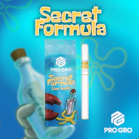Secret Formula 0.5g Live Rosin Disposable - product image at King of Budz