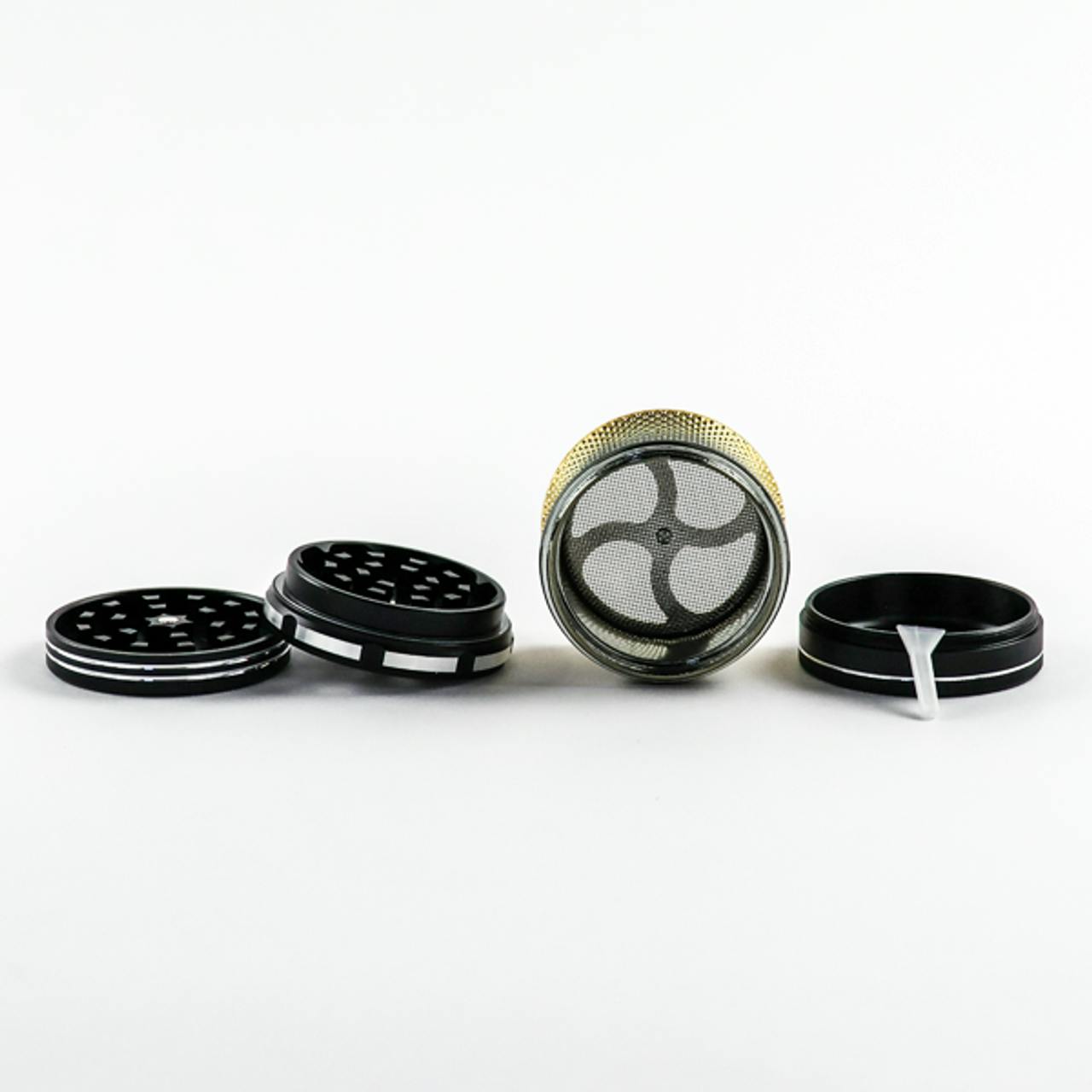 LuvBuds | 63mm Zinc 4pc Grinder