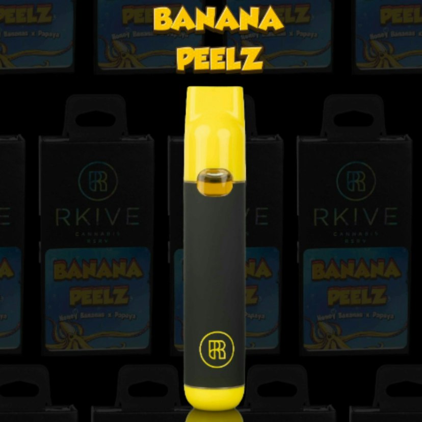 Rkive - Banana Peelz Hash Rosin Disposable
